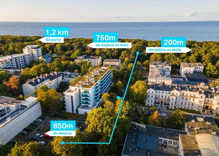 Apartmán Whiteblue 55 Blizej Morza Kolobřeh